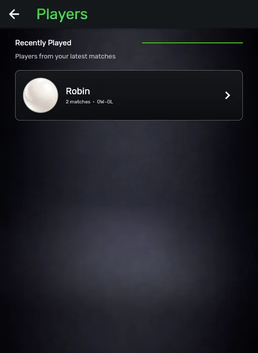 Player list and profile management in the Snook Ref snooker referee app